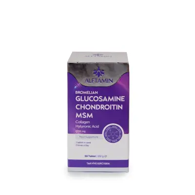 Glucosamine Chondroitin MSM + Collagen + Hyaluronic Acid + Bromelian